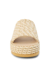 Beach by Matisse Del Mar Rope Platform Sandals for Women in Natural