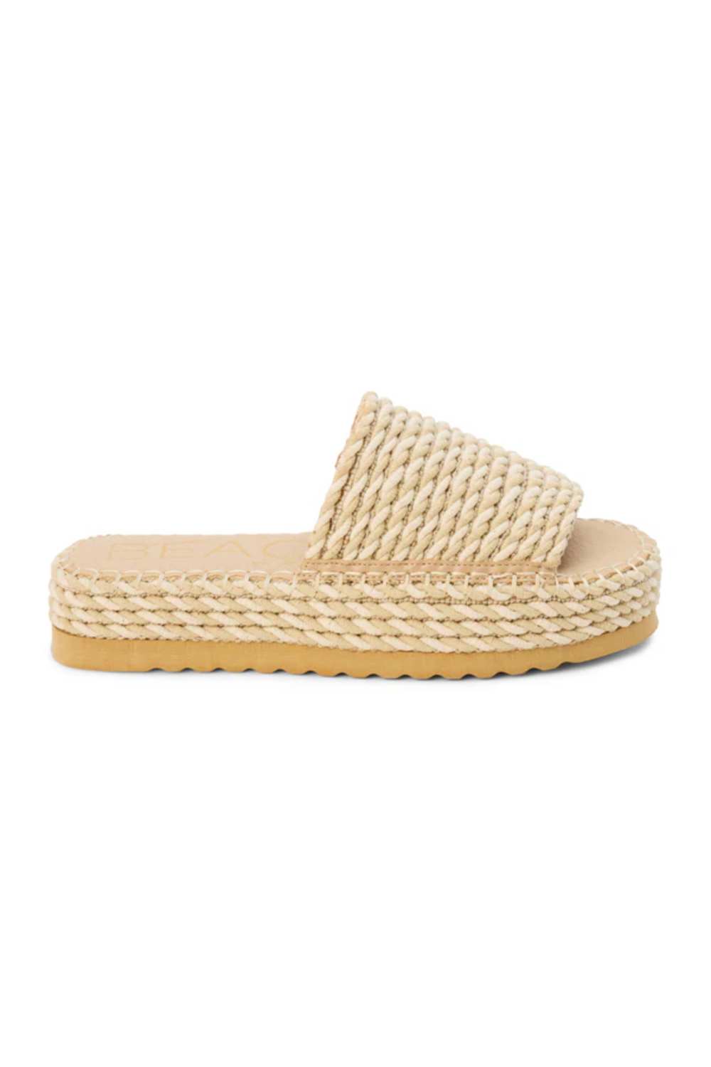 Beach by Matisse Del Mar Rope Platform Sandals for Women in Natural