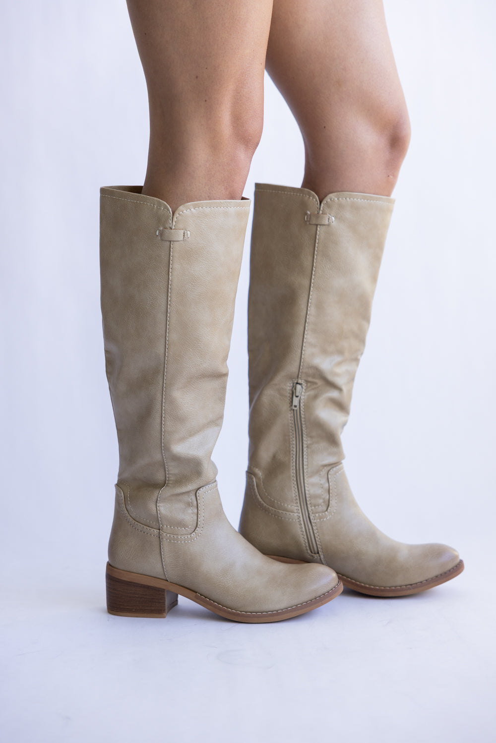 Bottes Diba Pour Femme - Taille US 7, Cuir Noir, Fabriquées Au Brésil - Occasion