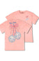 Simply Southern Show Time Mineral Wash T-Shirt for Women in Light Peach