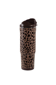 HydroJug Ease2o 32 oz Tumbler in Brown Leopard | LEOPARD-810140556189