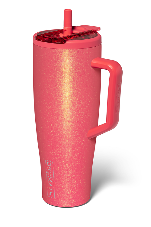 BruMate Era Flip 40oz Tumbler in Coral 