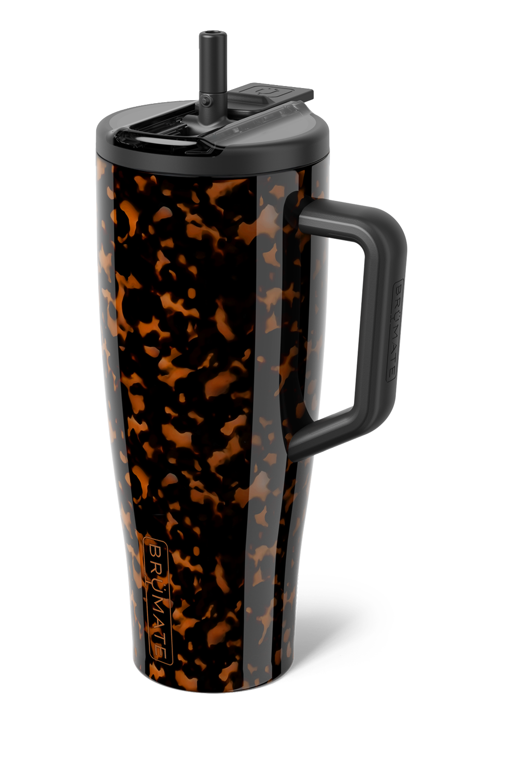 BruMate Era Flip 40oz Tumbler in Tortoise Shell