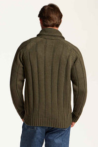 Weatherproof Vintage Fisherman Toggle Neck Sweater for Men in Kambaba Olive | F2640942GK-KAMBABAOLIVE