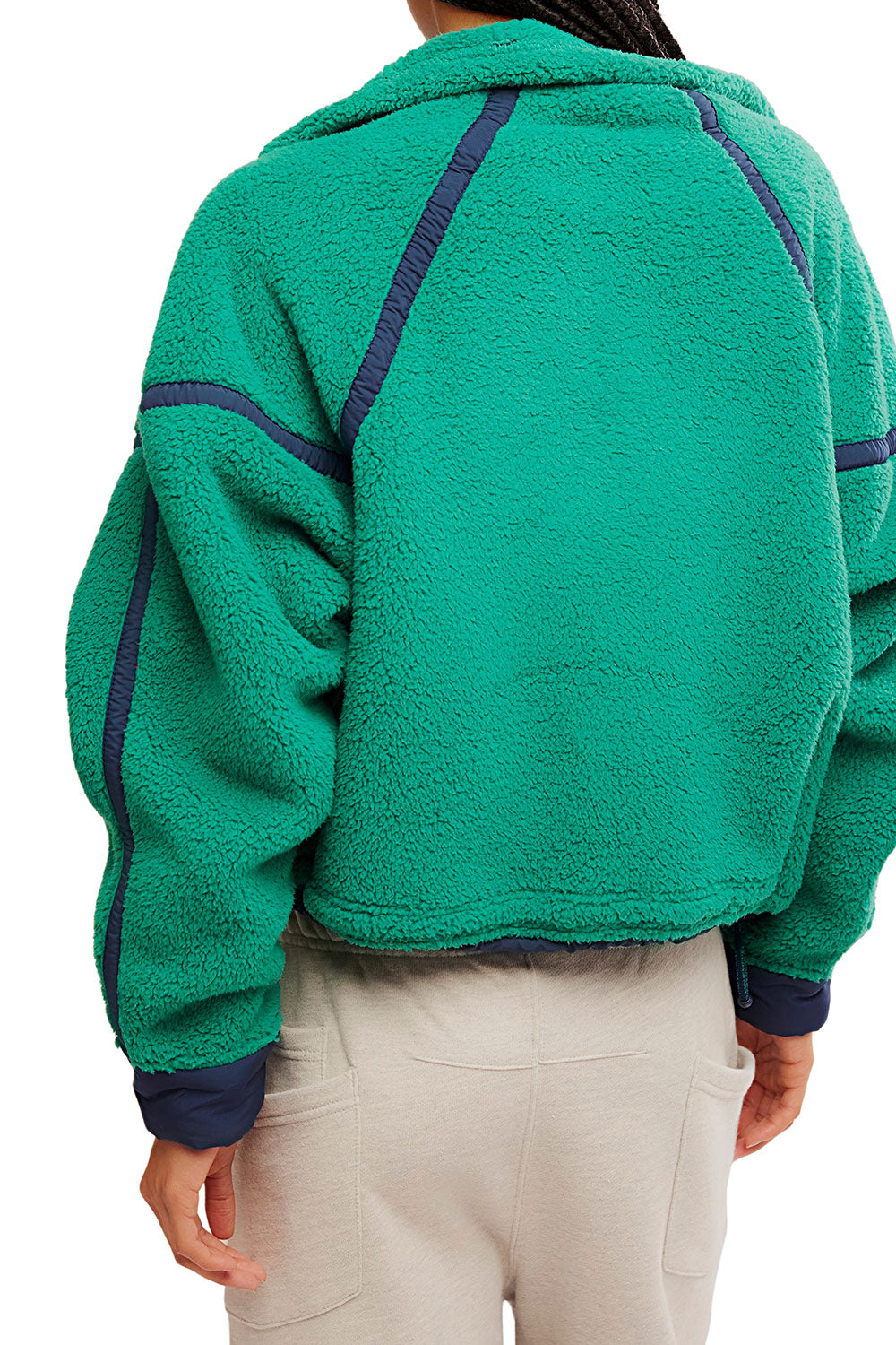FP Movement Mountain High ½ Zip Fleece for Women in Green Glow | OB1606838-GREENGLOW
