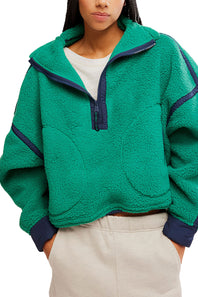 FP Movement Mountain High ½ Zip Fleece for Women in Green Glow | OB1606838-GREENGLOW