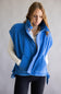FP Movement Scout It Out Fleece Vest for Women in Light Cobalt