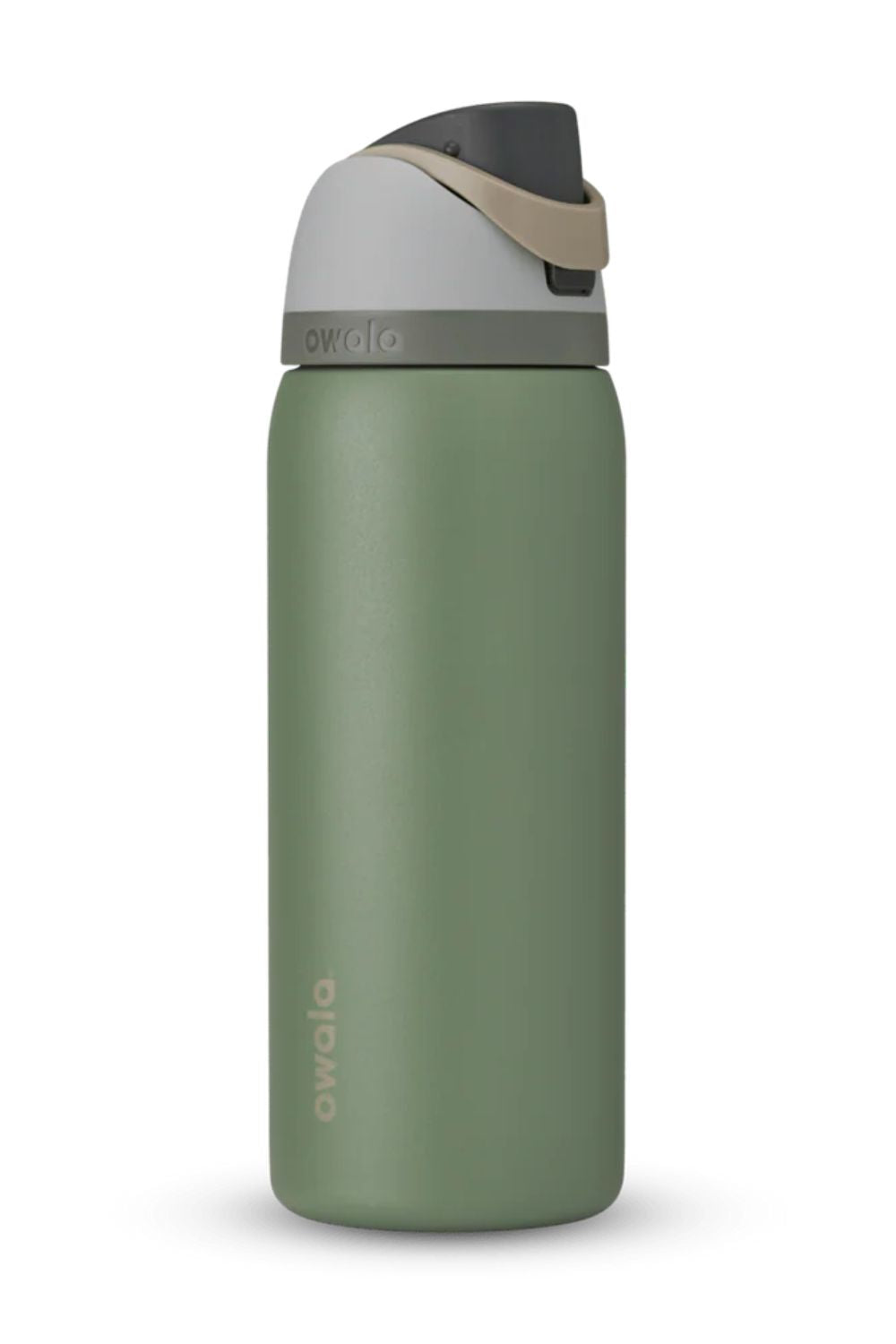 Owala FreeSip 32 oz Stainless Steel Water Bottle in Green