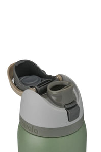 Owala FreeSip 32 oz Stainless Steel Water Bottle in Green