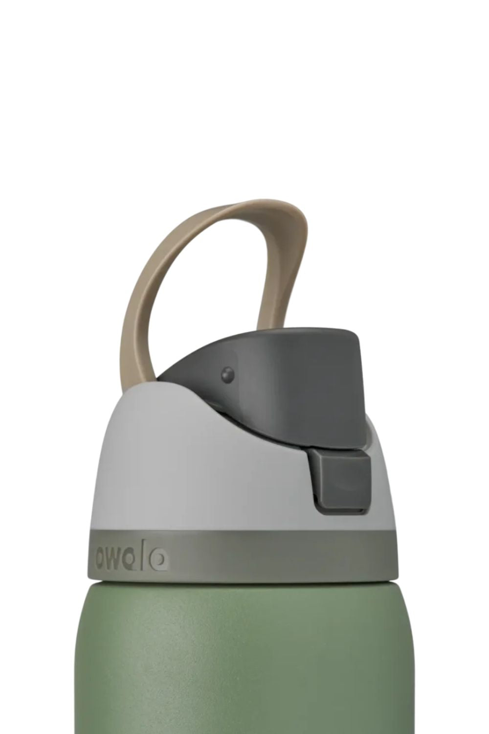 Owala FreeSip 32 oz Stainless Steel Water Bottle in Green