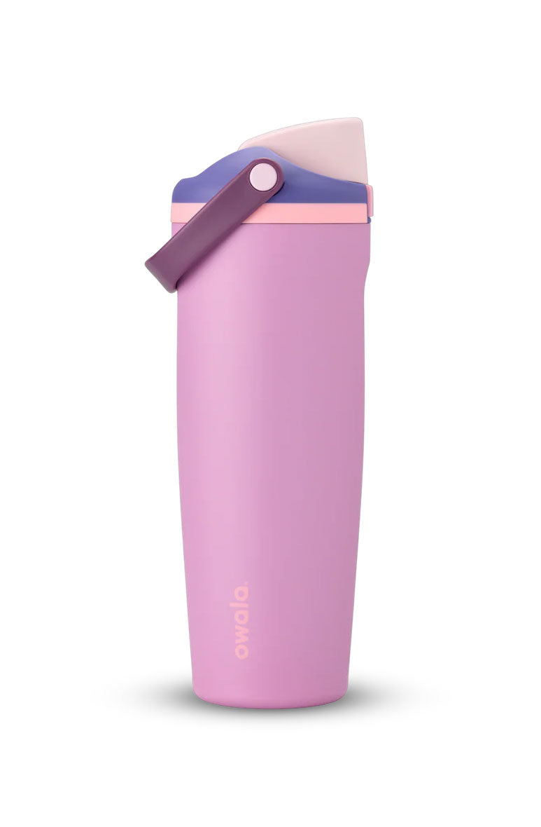 Owala FreeSip Sway 30 oz Stainless Steel Water Bottle in Pretty In Purple