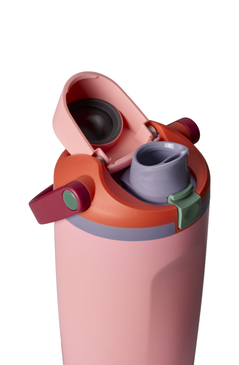 Owala FreeSip Sway 30 oz Stainless Steel Water Bottle in Sugar High