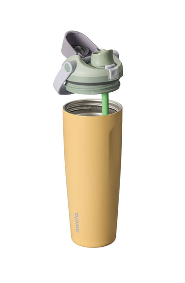 Owala FreeSip Sway 30 oz Stainless Steel Water Bottle in Beach Front