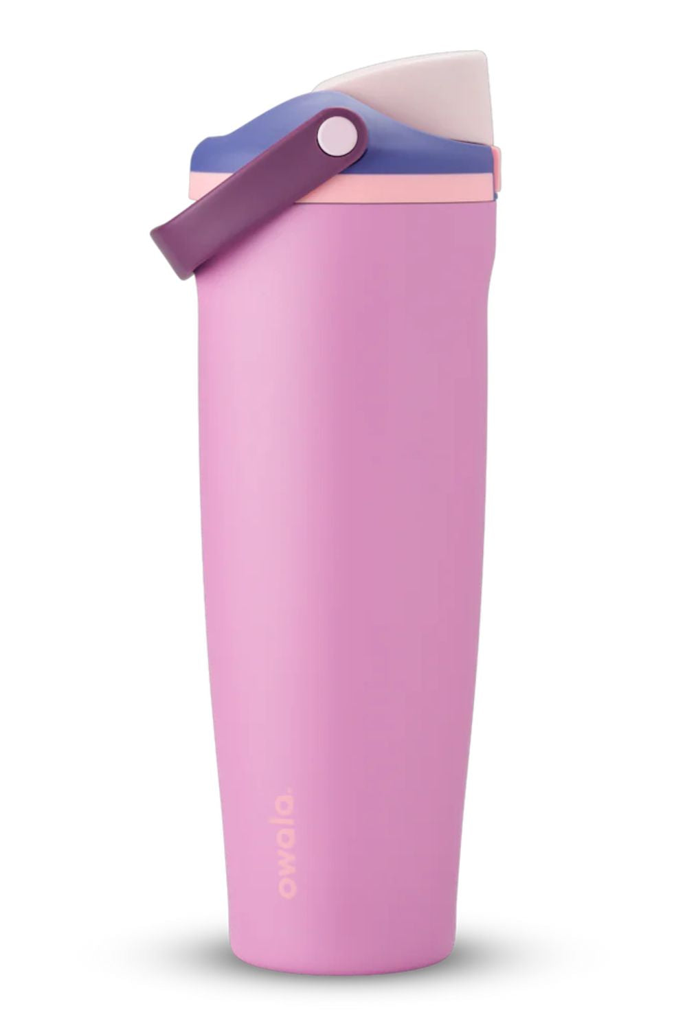 Owala FreeSip Tumbler 40 oz Stainless Steel Water Bottle in Pretty in Purple