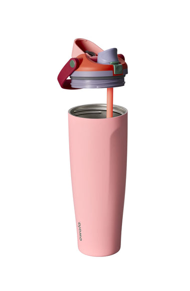 Owala FreeSip Sway 40 oz Stainless Steel Water Bottle in Sugar High