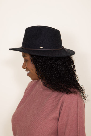 C.C Felt Hat for Women in Dark Grey