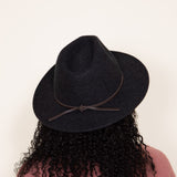 C.C Felt Hat for Women in Dark Grey