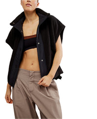 FreePeopleSCOUTITOUTFLEECEVESTBLACKOB1451995OB2310559