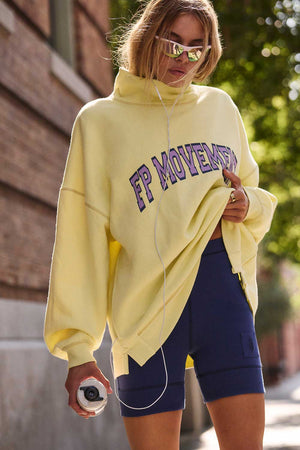 fp movement free people イエロー　tシャツ Anthropologie - fp movement free people イエロー tシャツ の通販 by