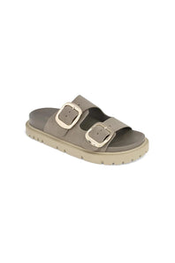 MIA Gen Chunky Slide Sandals for Women in Taupe