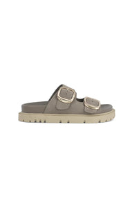 MIA Gen Chunky Slide Sandals for Women in Taupe