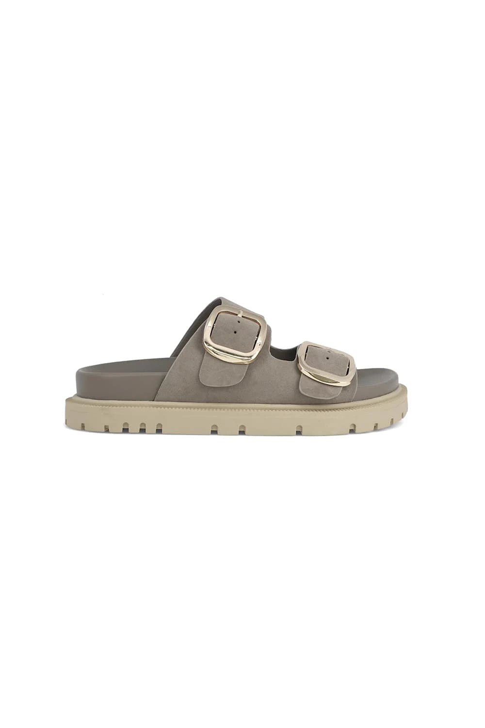 MIA Gen Chunky Slide Sandals for Women in Taupe