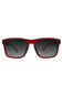 goodr Blood Moon Barbecue Grand G Sunglasses in Dark Red