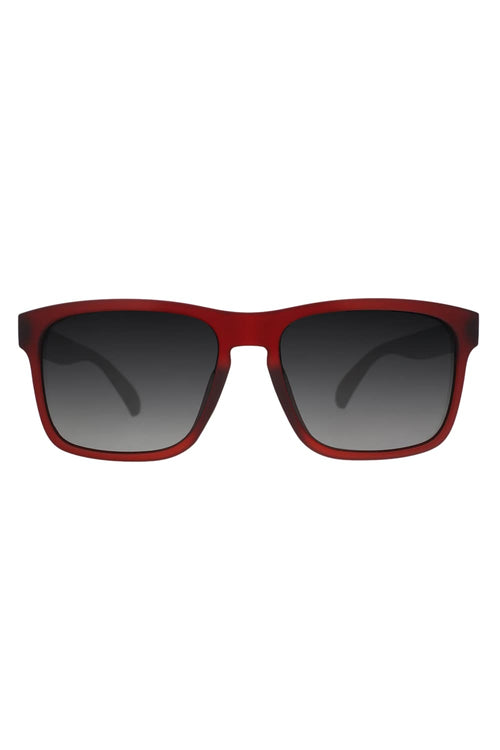 goodr Blood Moon Barbecue Grand G Sunglasses in Dark Red