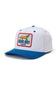 Seager Good Boy Snapback Hat for Men in Cream/Blue