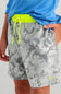 Huk Fishing Youth Printed Pursuit Volley Shorts for Boys in Grey