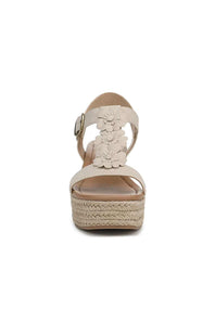 Blowfish Malibu Annika 2 Platform Wedges for Women in Oat 
