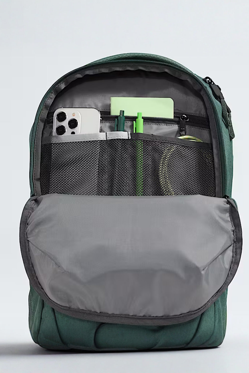 green backpack