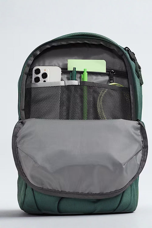 The North Face Jester Backpack for Men in Duck Green Dark Heather