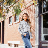 Judy Blue Jeans High Rise Elastic Drawstring Cuffed Denim Jogger for Women