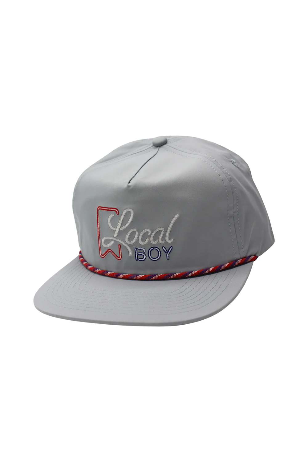 Local Boy Outfitters Neon Ultra Rope Hat for Men in Fog