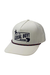 Local Boy Outfitters Cast & Blast 2.0 Rope Hat for Men in White
