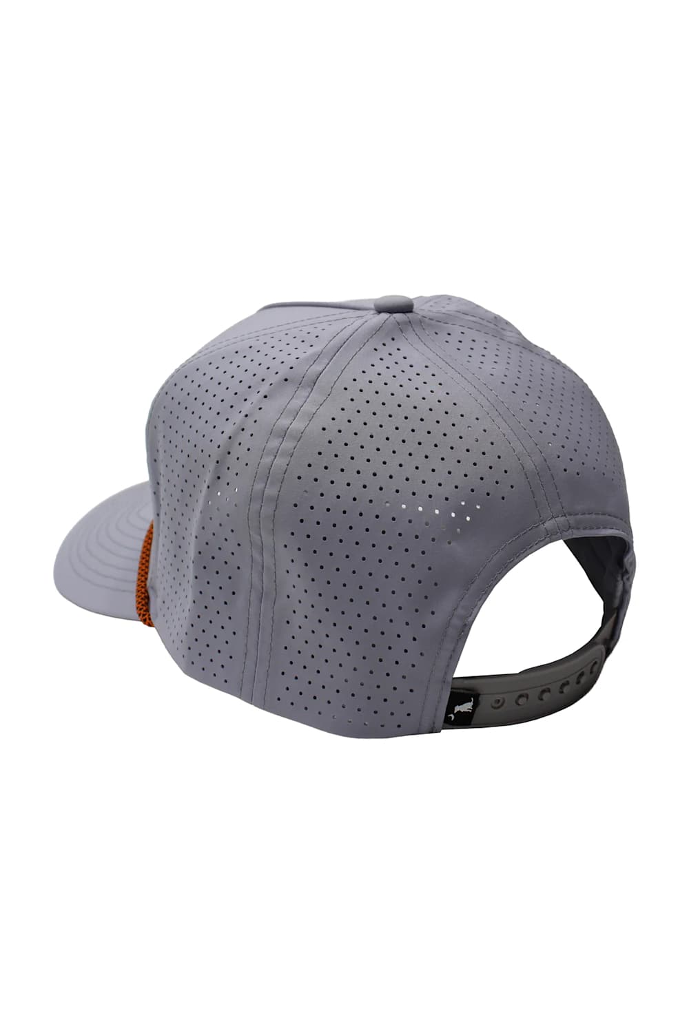 Local Boy Outfitters Rainbow Trout Perforated Rope Hat for Men in Storm Gray