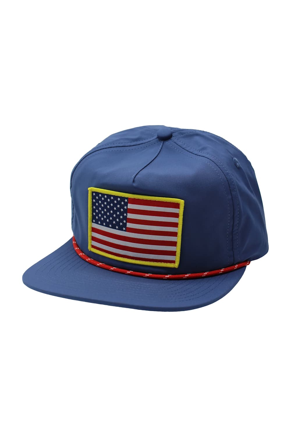 Local Boy Outfitters Patriotic Patch Rope Hat for Men in Sailor Blue