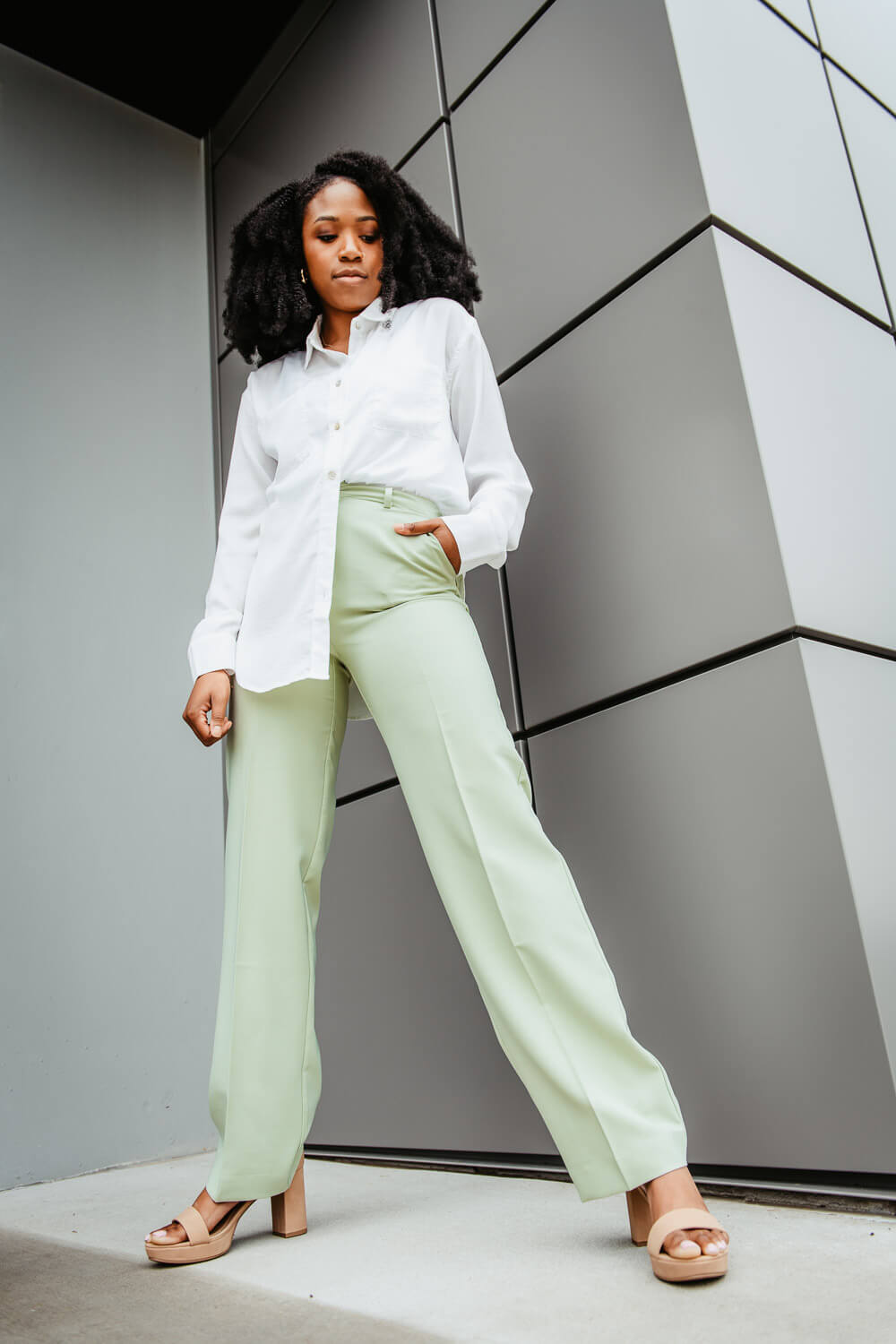 Taupe Trouser Pants - High-Waisted Pants - Wide-Leg Pants - Lulus