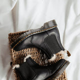 Dr. Martens Leonore Wyoming Lined Boots for Women in Black