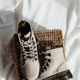Dr. Martens Vintage Combs Boots for Women in Taupe