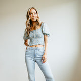 Judy Blue Slit Hem Bootcut Jeans for Women