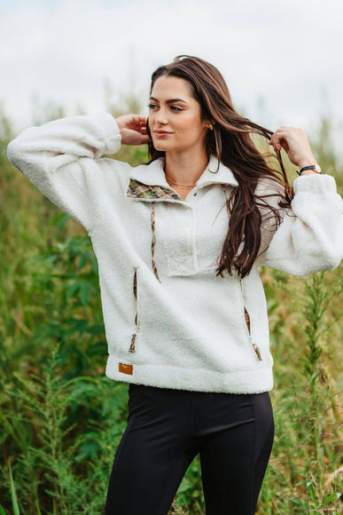Simply Southern Simply Soft Pullover for Women in Cream