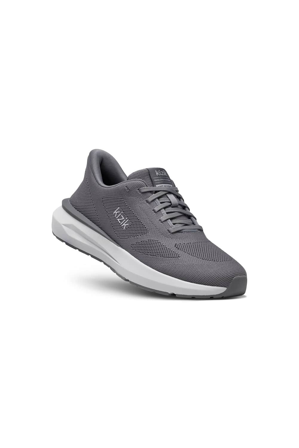 Kizik Athens 2 Knit Sneakers for Men in Grey