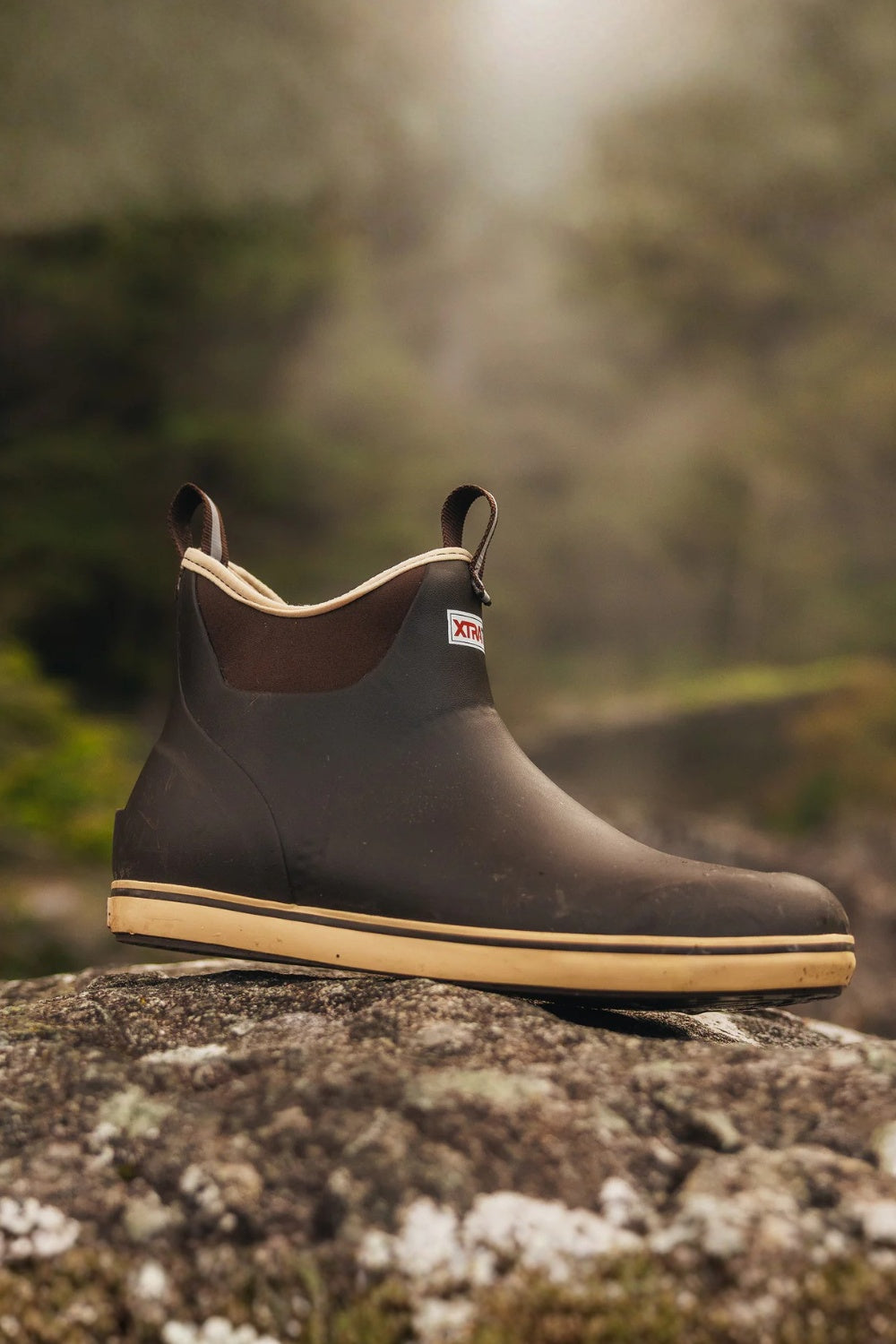 Xtratuf Ankle Deck Boot in Chocolate Tan for Men | 22734