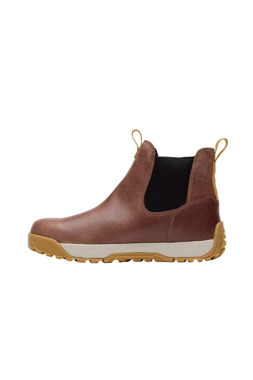 Xtratuf Leather Ankle Deck Boot for Men in Earth Brown