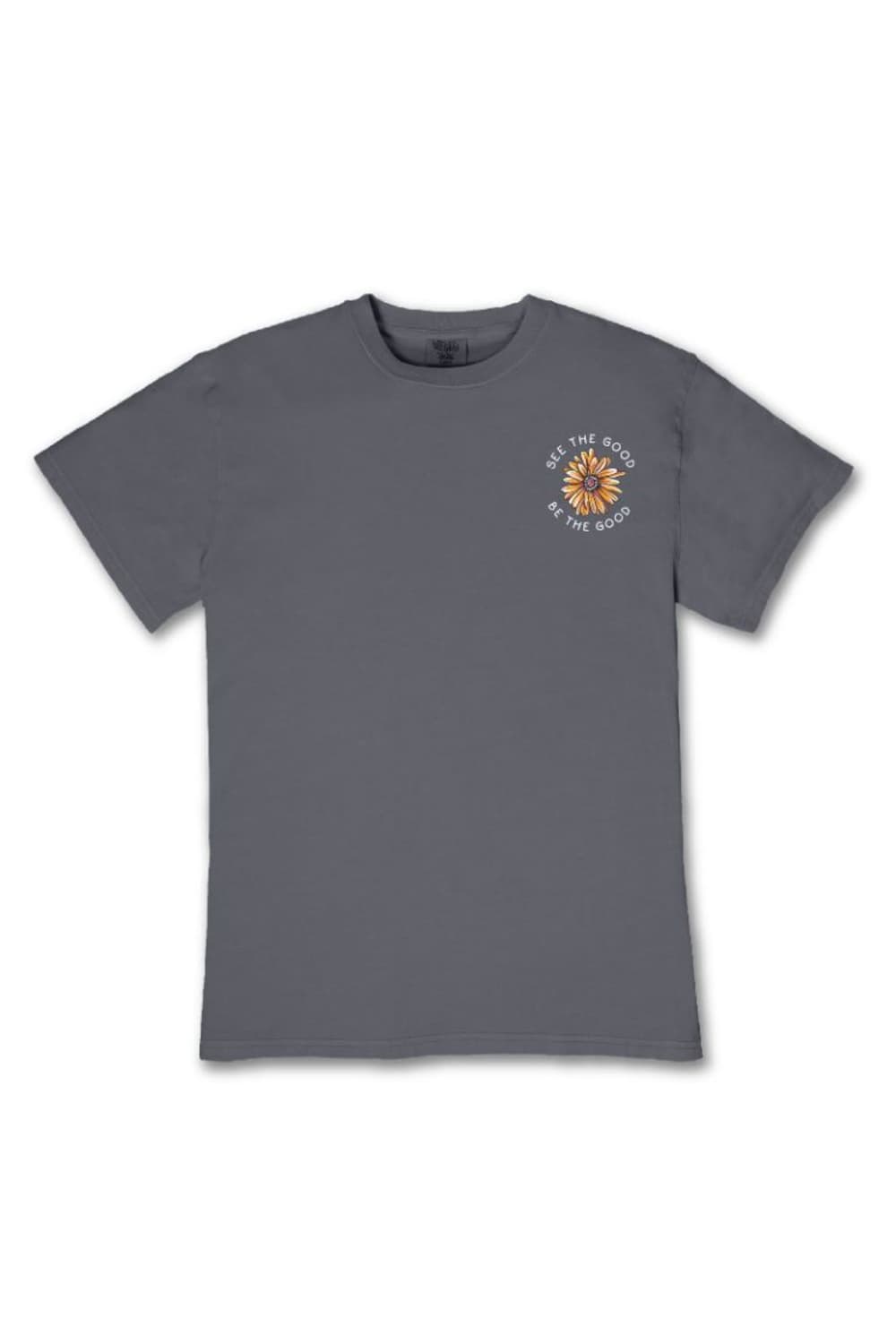 Simply Southern Plus Size See the Good T-Shirt for Women in Graphite