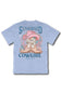Simply Southern Plus Size Sunkissed Cowgirl Mineral Wash T-Shirt for Women in Faded Blue | EXT-MINWASH-SUNKISSCG-FDBLU