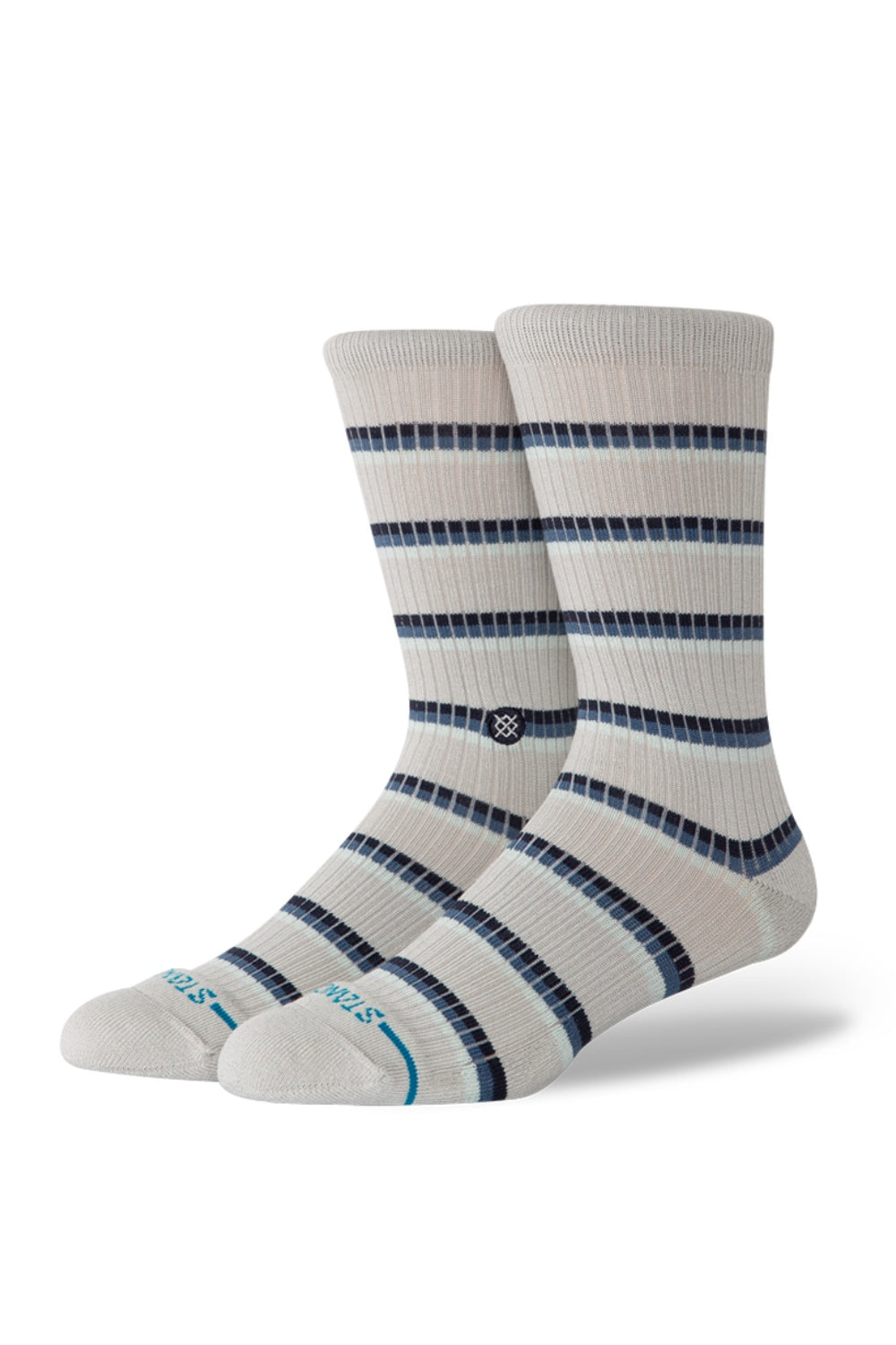 MULTISTRIPE-RIBBED-CREW-A556D25MUL-GRY-STANCE-SOCKS