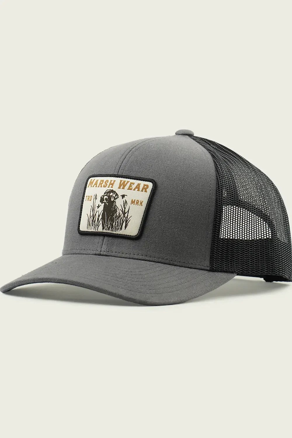 Marshwear logo hat black grey